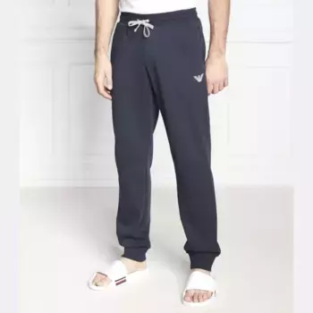 Спортивные брюки стандартного кроя Emporio Armani, синий