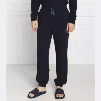 Спортивные брюки стандартного кроя Emporio Armani, синий
