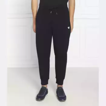 Спортивные брюки стандартного кроя Emporio Armani, синий