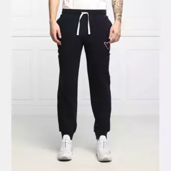 Спортивные брюки стандартного кроя Emporio Armani, синий