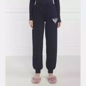 Спортивные брюки стандартного кроя Emporio Armani, синий