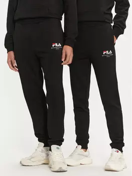 Спортивные брюки стандартного кроя Fila, черный