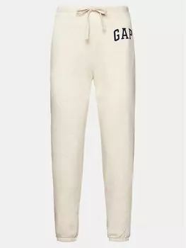 Спортивные брюки стандартного кроя Gap, бежевый
