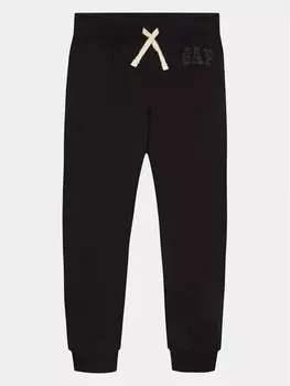 Спортивные брюки стандартного кроя Gap, черный