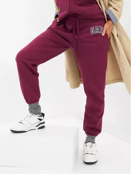 Спортивные брюки стандартного кроя Gap, красный