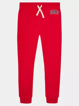 Спортивные брюки стандартного кроя Gap, красный