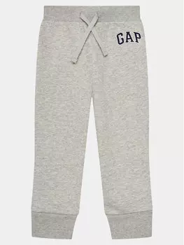 Спортивные брюки стандартного кроя Gap, серый