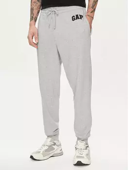 Спортивные брюки стандартного кроя Gap, серый