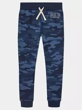 Спортивные брюки стандартного кроя Gap, синий