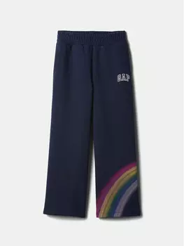 Спортивные брюки стандартного кроя Gap, синий