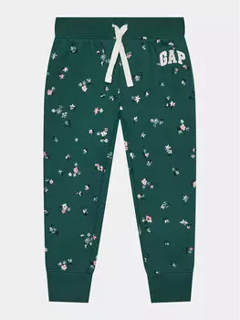 Спортивные брюки стандартного кроя Gap, зеленый