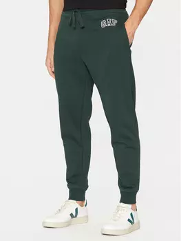 Спортивные брюки стандартного кроя Gap, зеленый