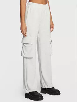 Спортивные брюки стандартного кроя Gina Tricot, серый