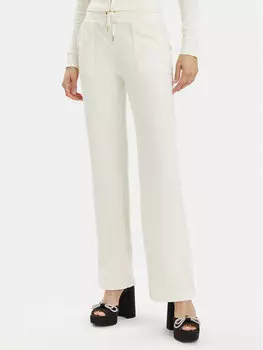 Спортивные брюки стандартного кроя Juicy Couture, экрю