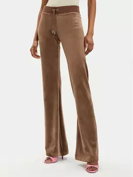 Спортивные брюки стандартного кроя Juicy Couture, коричневый