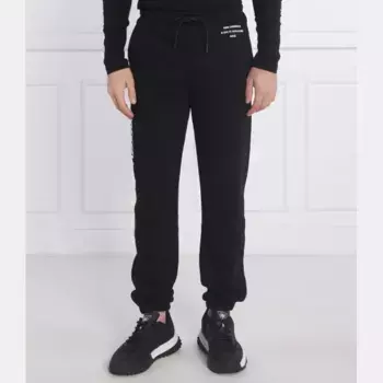 Спортивные брюки стандартного кроя Karl Lagerfeld, черный
