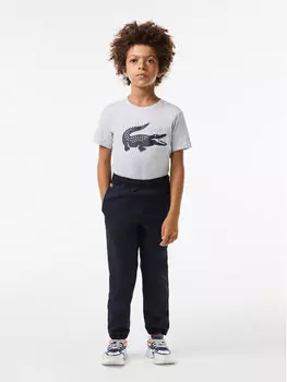 Спортивные брюки стандартного кроя Lacoste, черный