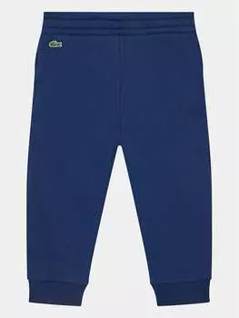 Спортивные брюки стандартного кроя Lacoste, синий
