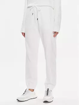 Спортивные брюки стандартного кроя Max Mara Leisure, белый