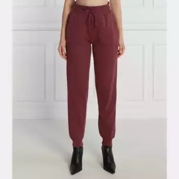 Спортивные брюки стандартного кроя Patrizia Pepe, бургунди