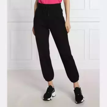 Спортивные брюки стандартного кроя Patrizia Pepe, черный