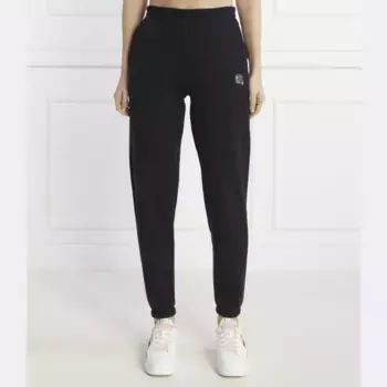 Спортивные брюки стандартного кроя с блестками Ikonik 2.0 Karl Lagerfeld, черный