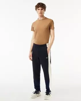 Спортивные брюки стандартного кроя с дизайном колор-блок Lacoste, черный