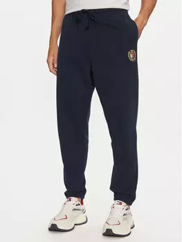 Спортивные брюки стандартного кроя Tommy Jeans, синий