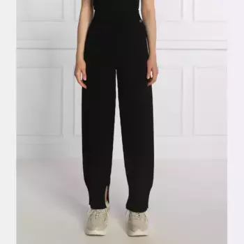 Спортивные брюки стандартного кроя Twin-Set, черный