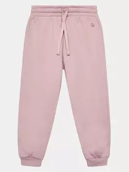 Спортивные брюки стандартного кроя United Colors Of Benetton, розовый