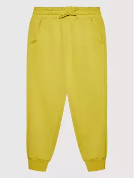Спортивные брюки стандартного кроя United Colors Of Benetton, желтый