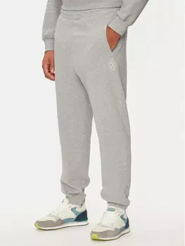 Спортивные брюки стандартного кроя United Colors Of Benetton, серый