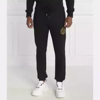 Спортивные брюки стандартного кроя Versace, черный