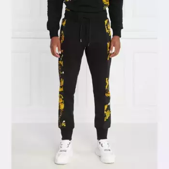 Спортивные брюки стандартного кроя Versace, черный