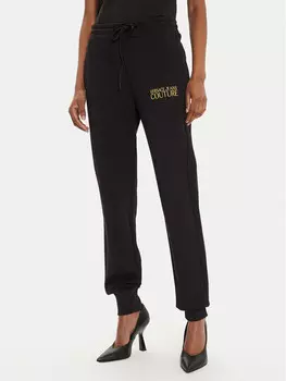 Спортивные брюки стандартного кроя Versace Jeans Couture, черный
