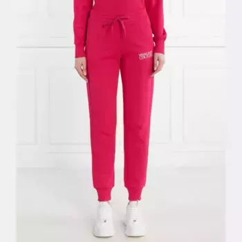 Спортивные брюки стандартного кроя Versace, красный