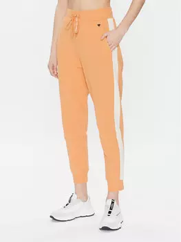 Спортивные брюки стандартного кроя Weekend Max Mara, оранжевый