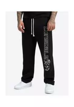 Спортивные брюки Stonesfield Regular Fit Lonsdale, черный