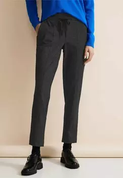 Спортивные брюки Street One, цвет salt and pepper grey