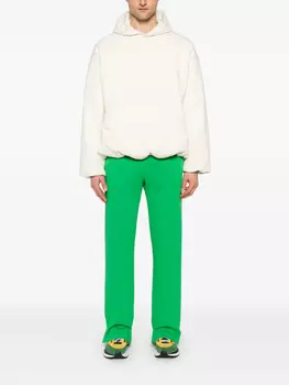 Спортивные брюки STYLAND из органического хлопка, зеленый