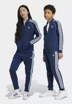 Спортивные брюки Super Star Trackpant Unisex adidas Originals, темно-синий