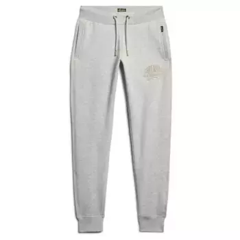 Спортивные брюки Superdry Luxe Metallic Logo, серый