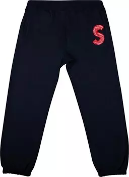 Спортивные брюки Supreme S Logo Sweatpant 'Navy', синий