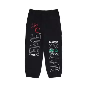 Спортивные брюки Supreme x Bernadette Corporation, черные