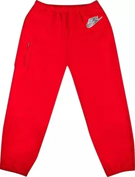 Спортивные брюки Supreme x Nike Cargo Sweatpant 'Red', красный