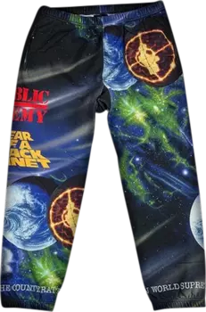 Спортивные брюки Supreme x Undercover x Public Enemy Sweatpant 'Multi', разноцветный