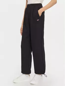 Спортивные брюки свободного кроя 4F, черный