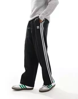 Спортивные брюки свободного кроя Adicolor черного цвета adidas Originals