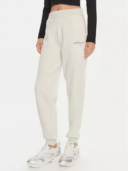 Спортивные брюки свободного кроя Calvin Klein Jeans, серый