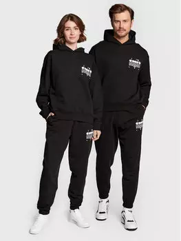 Спортивные брюки свободного кроя Diadora, черный